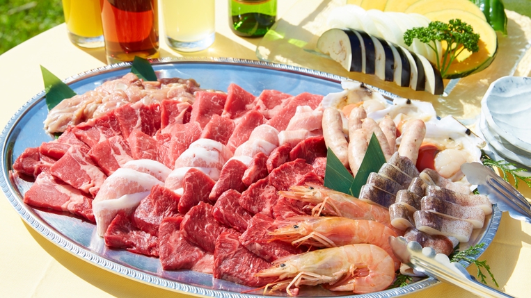 食材・準備はホテルスタッフにおまかせ！