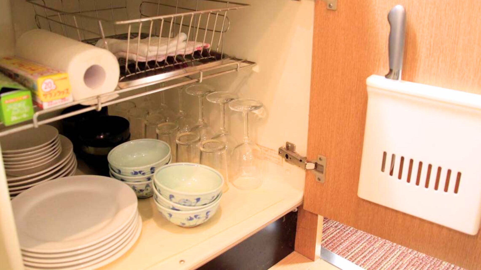 【キッチン部屋】食器の貸し出しもございます