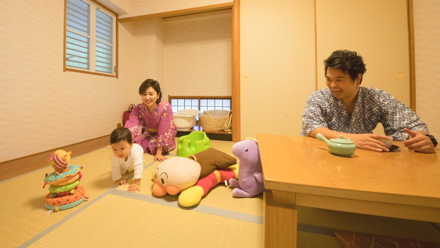 【キッズ部屋】和室で思いっきり遊んでね