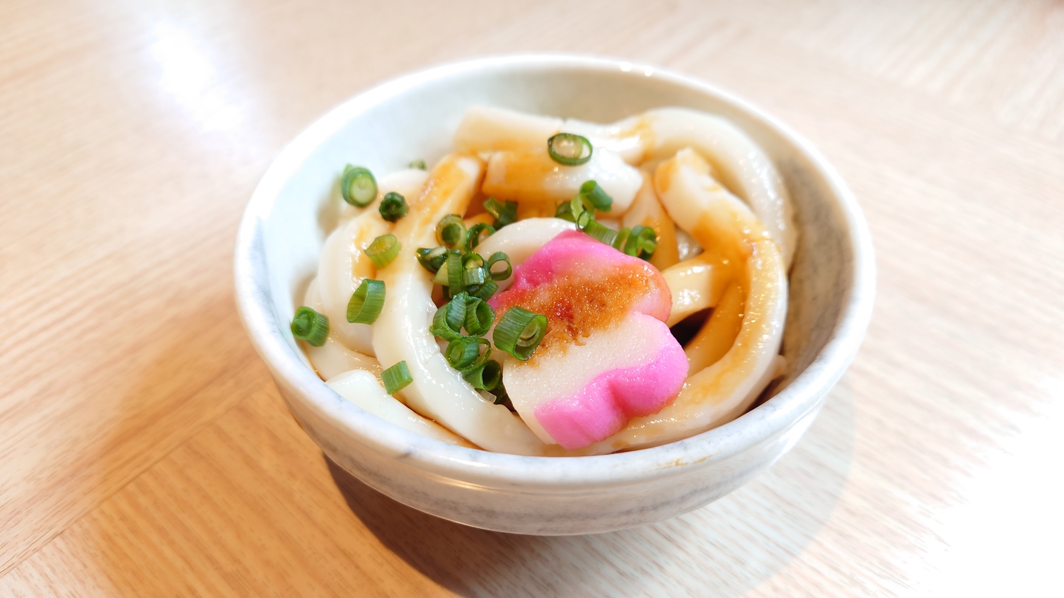 【朝食】伊勢うどん盛り付け例