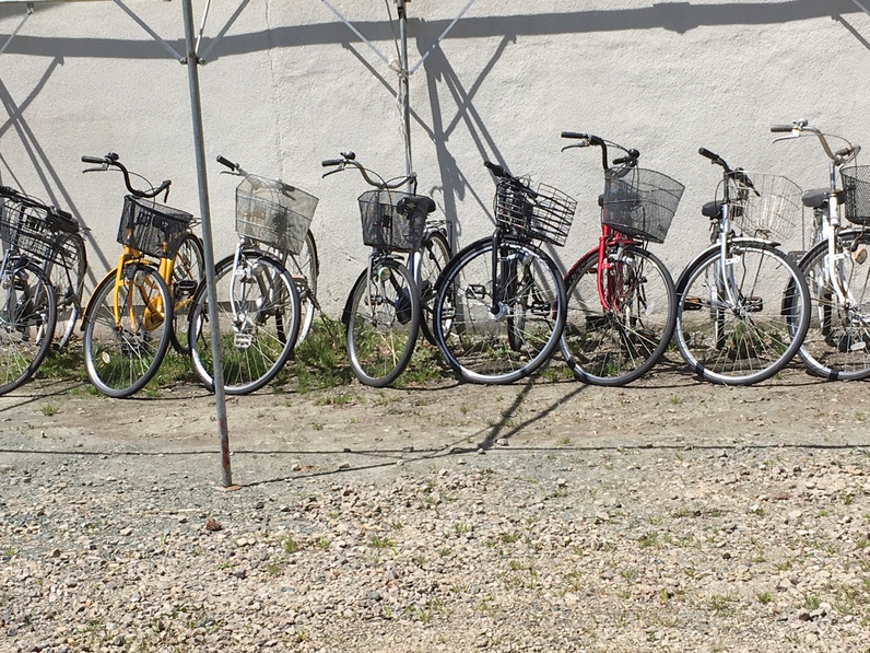 貸自転車お好きな自転車をお選び下さい。