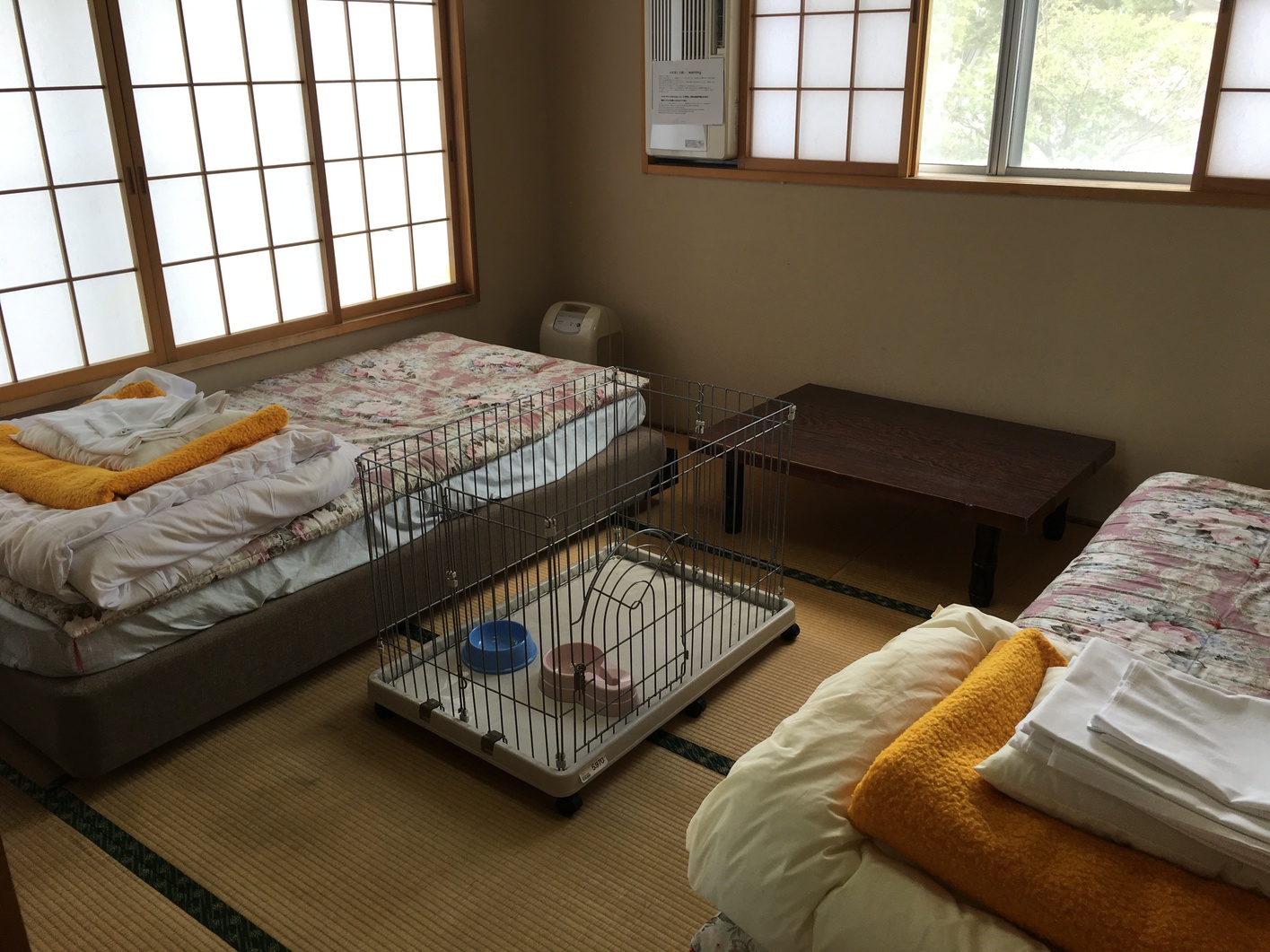 ペット用ツインルーム