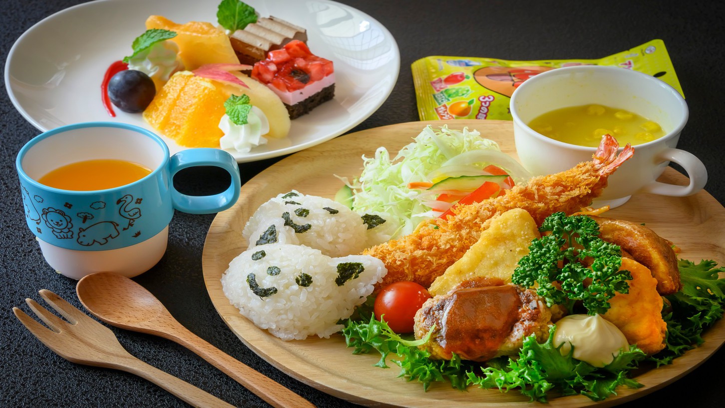 楽しいお食事の時間を演出する、幼児のお子様向けお食事♪