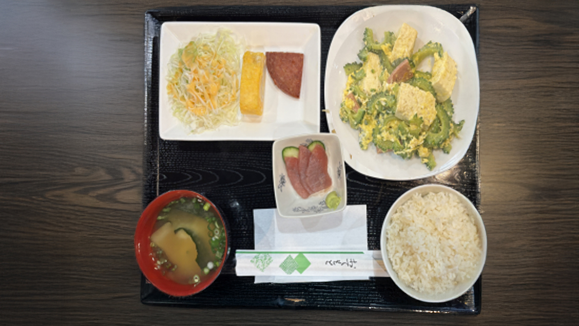 選べるディナー【ゴーヤーチャンプルー】