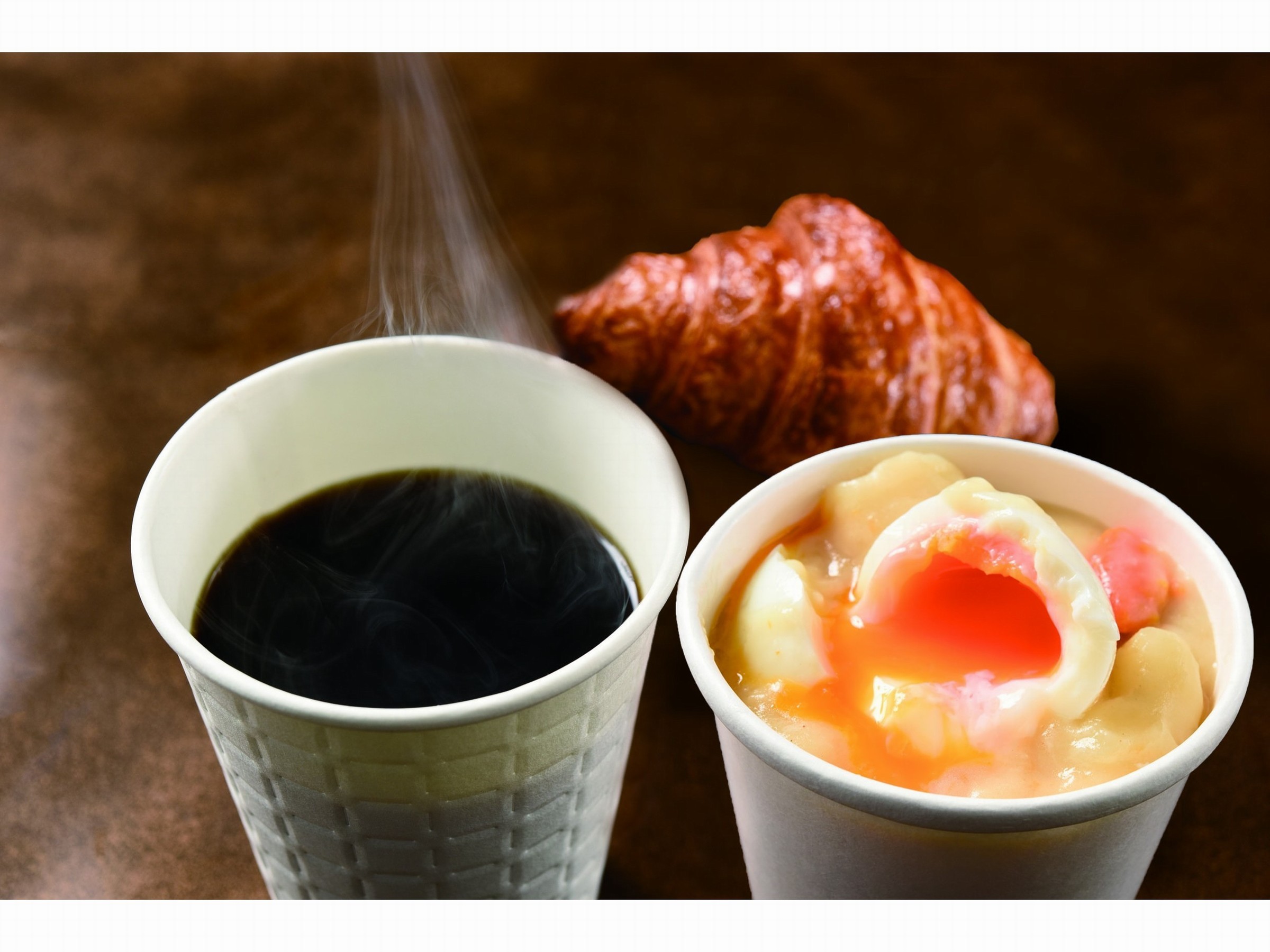 魚河岸食堂の朝食クロワッサン&シチュー（センリ軒）