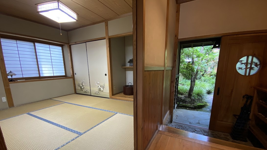 【部屋】竹_客室と玄関