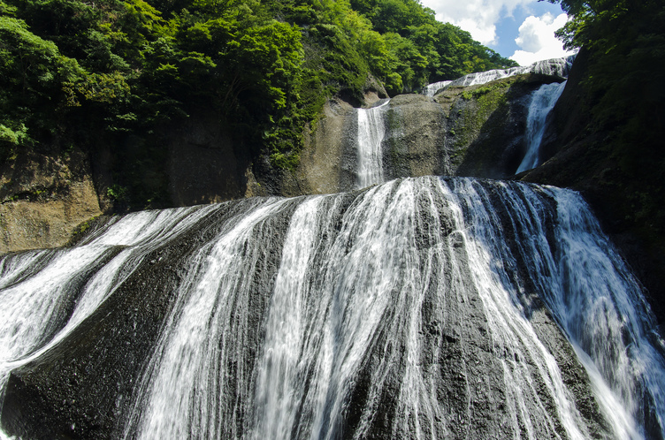 日本三大名瀑の袋田の滝