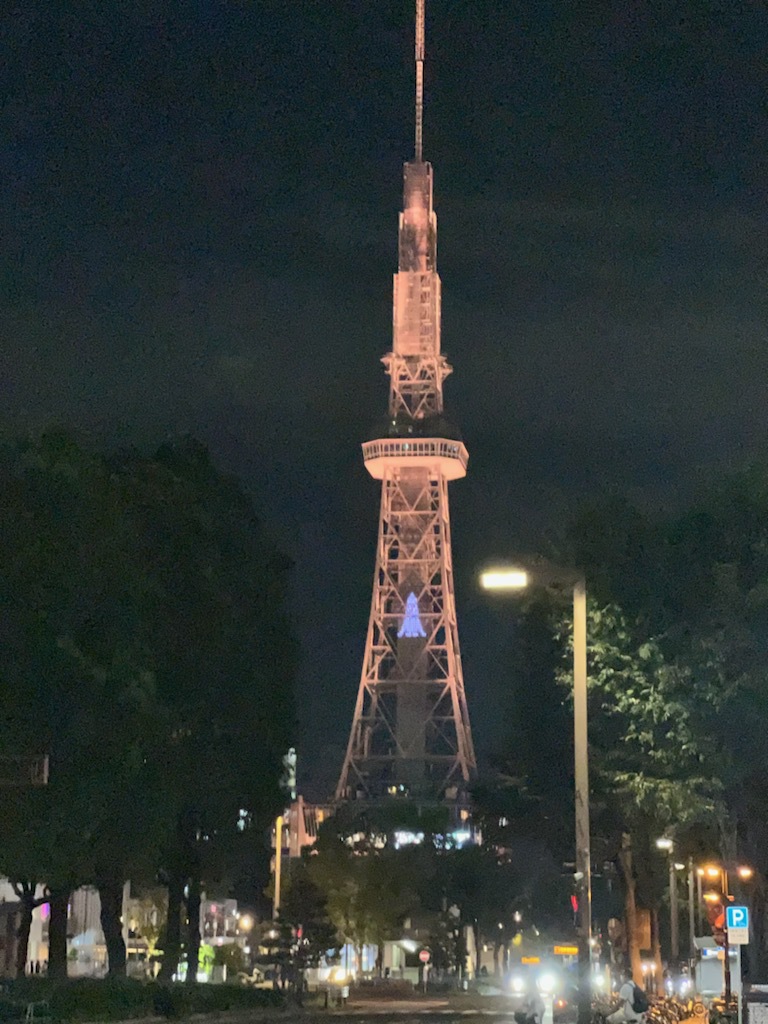 中部電力MIRAI TOWER（夜景オレンジ）