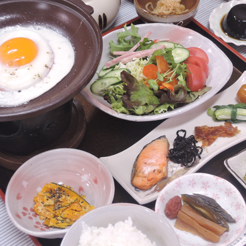*【朝食一例】朝は和定食をご用意