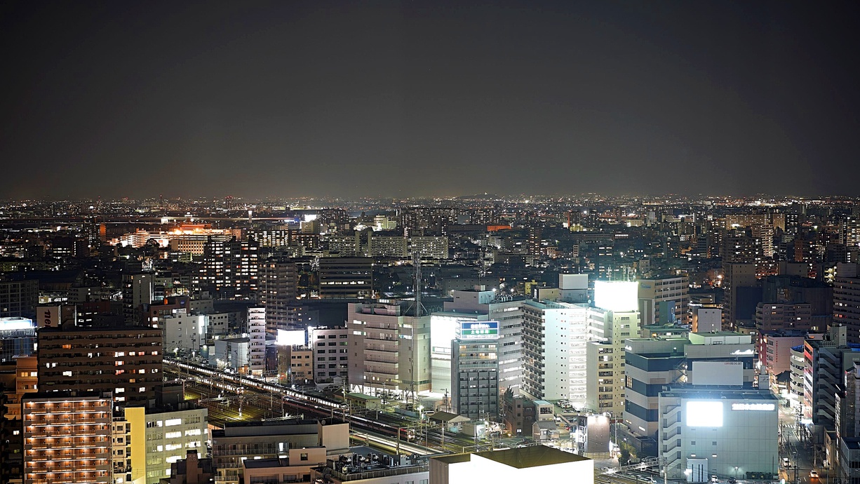 高層階スーペリアフロア【高層階20F〜23F】北側からの夜景