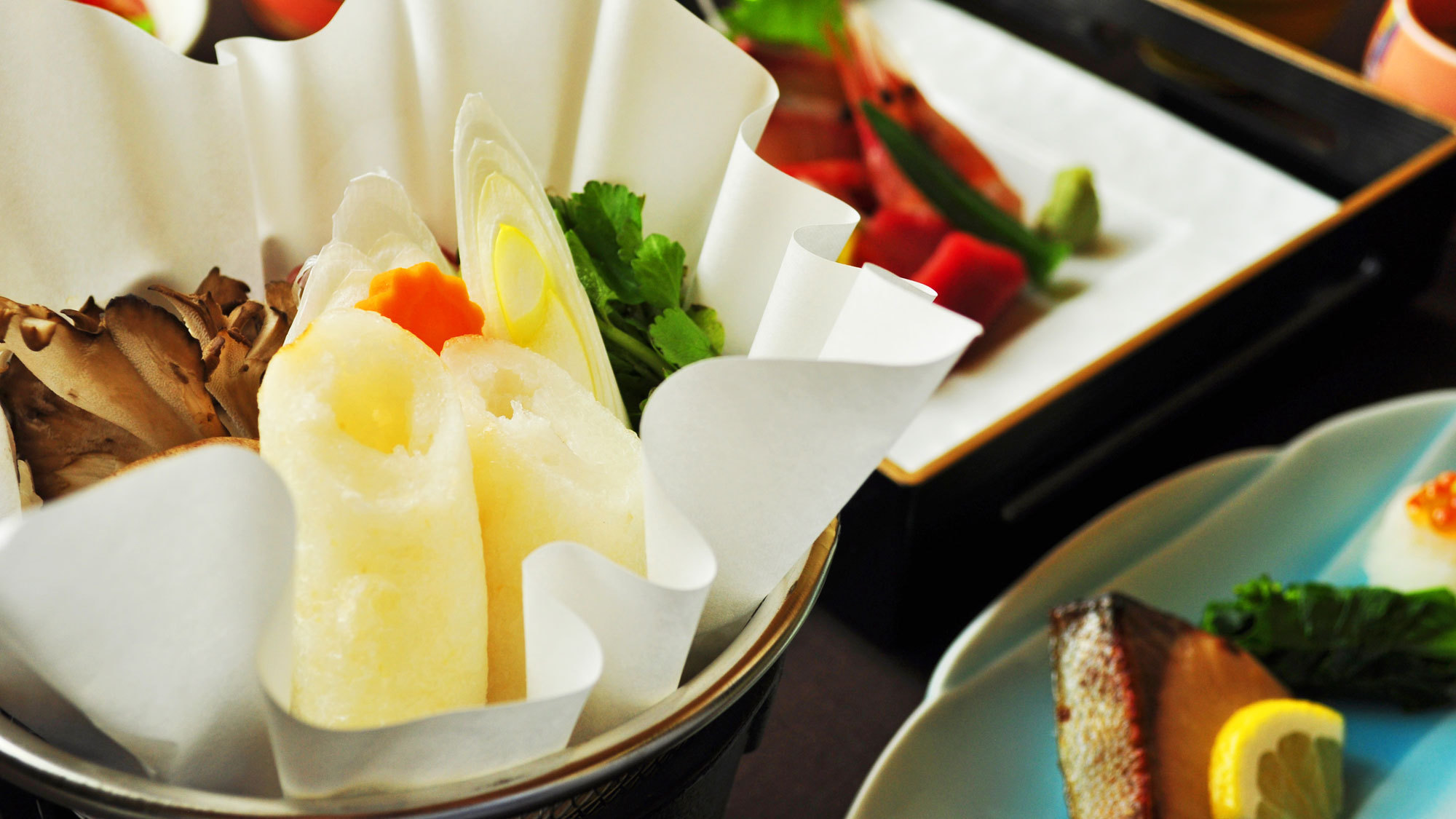 【ご夕食一例：くまげらプラン】秋田と言えば！名物きりたんぽ鍋！