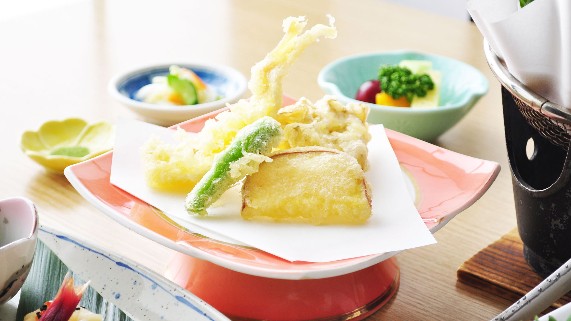 【ご夕食一例：あじさいプラン】天ぷら