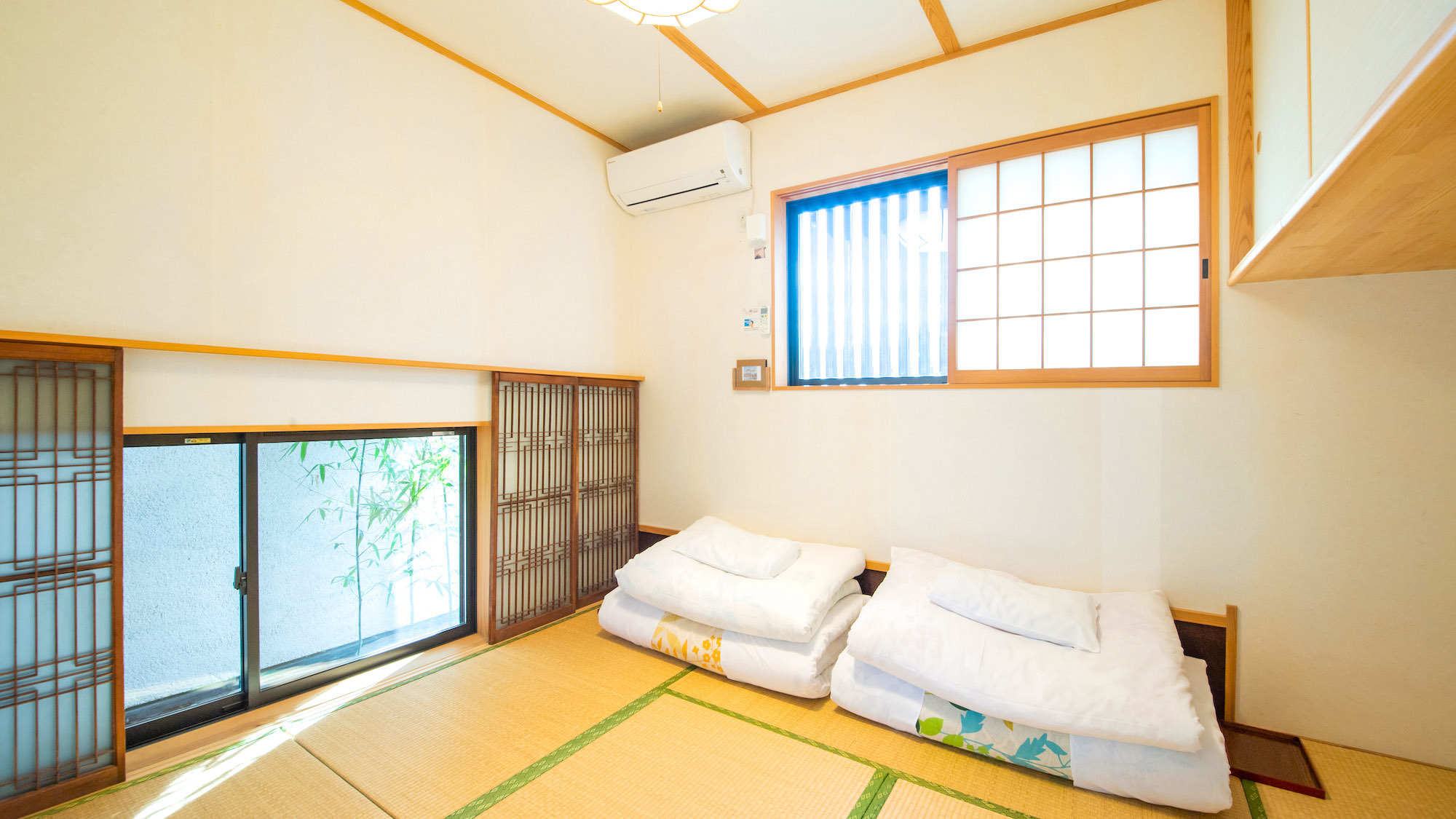 ・【5.5畳ツイン和室】落ち着いた雰囲気のシンプルなお部屋です
