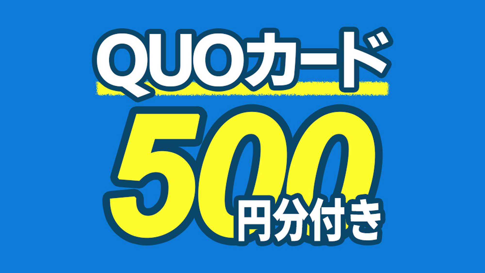 クオカード500円付き