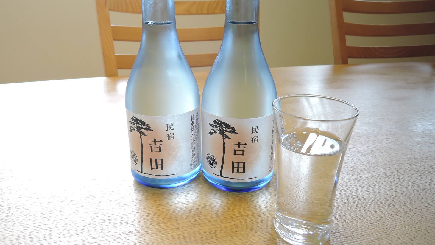 *【地酒】岩手・三陸の地酒「酔仙」。当館限定ラベルです♪