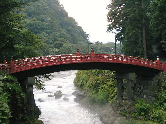 日光世界遺産：神橋：しんきょう