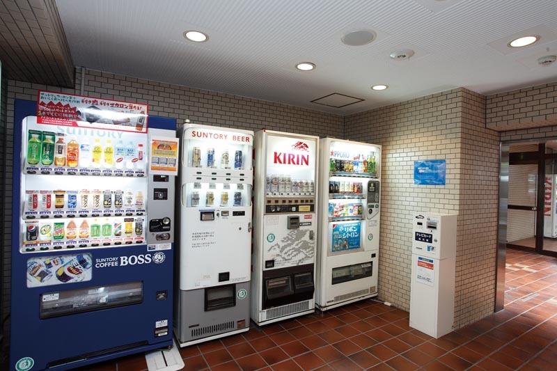 館内自動販売機コーナー