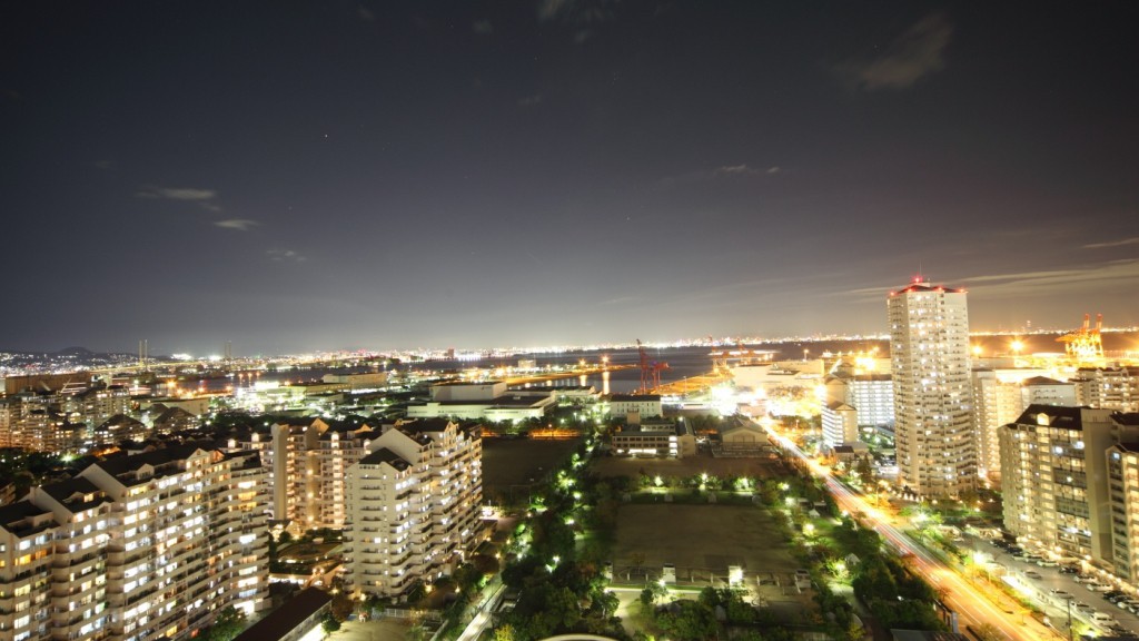 お部屋からの景色(大阪湾側)