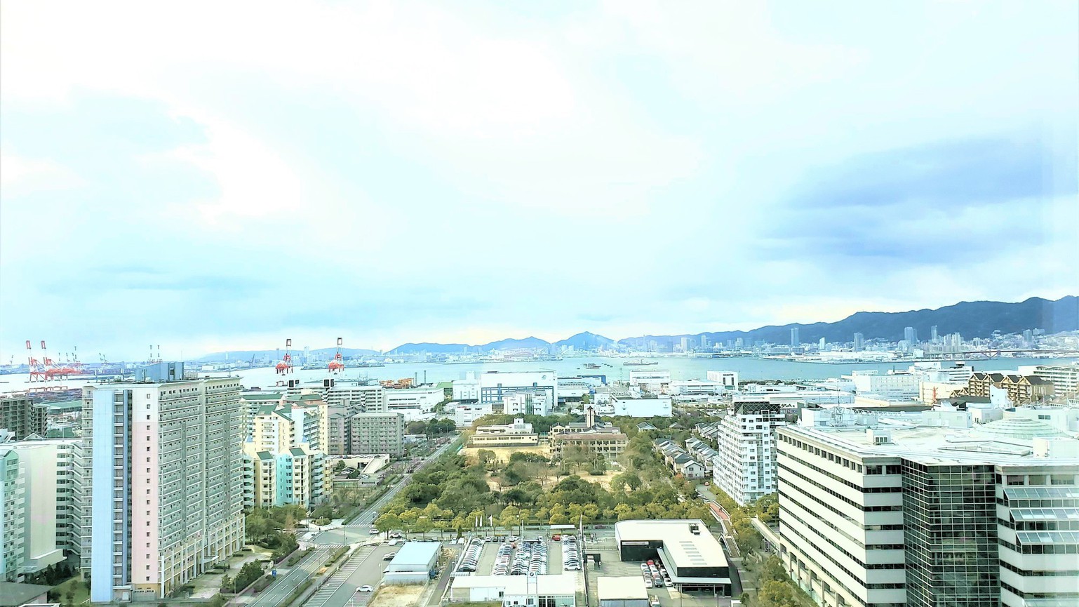 お部屋からの景色イメージ(神戸港側)