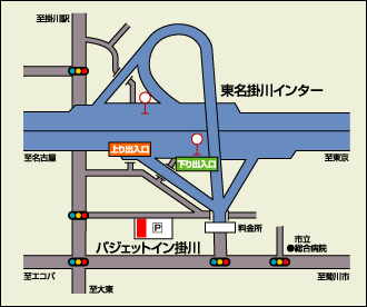 東名掛川バス停周辺マップ09