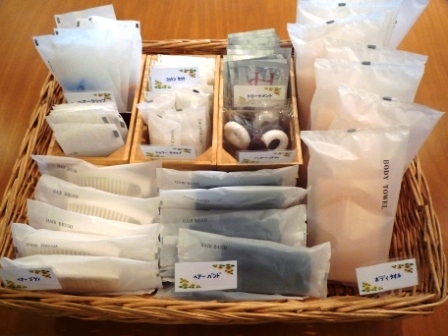 女性用無料アメニティ