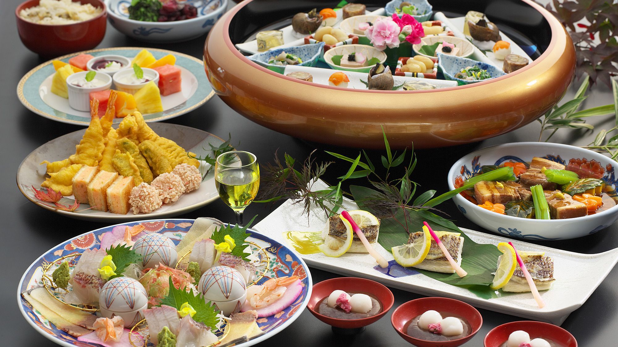 12〜2月卓袱料理【鵬】※写真は3名分でイメージです