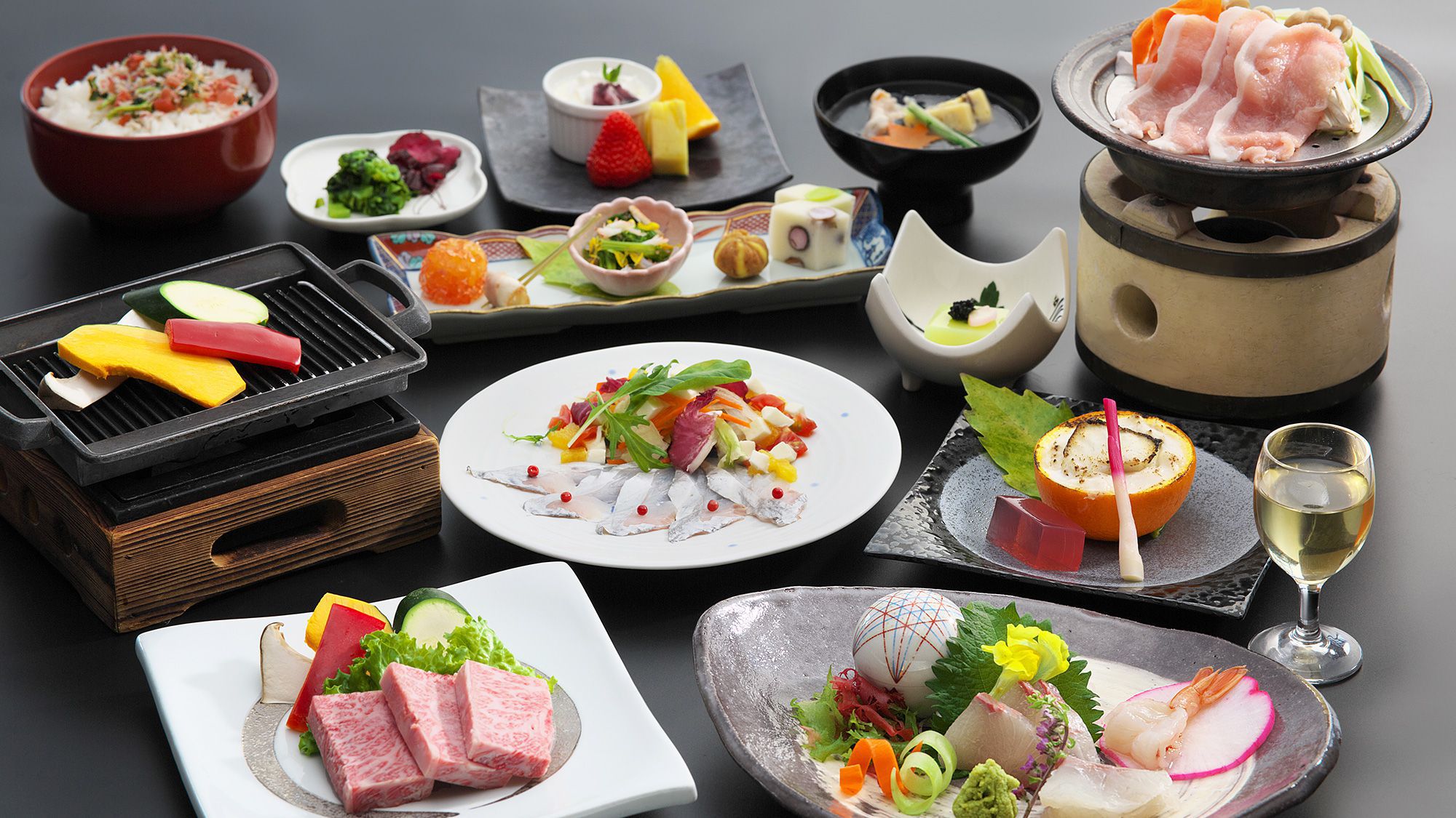 9〜11月会席料理【藤】※写真はイメージです