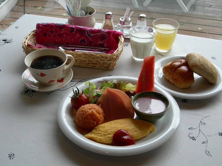ある日の朝食