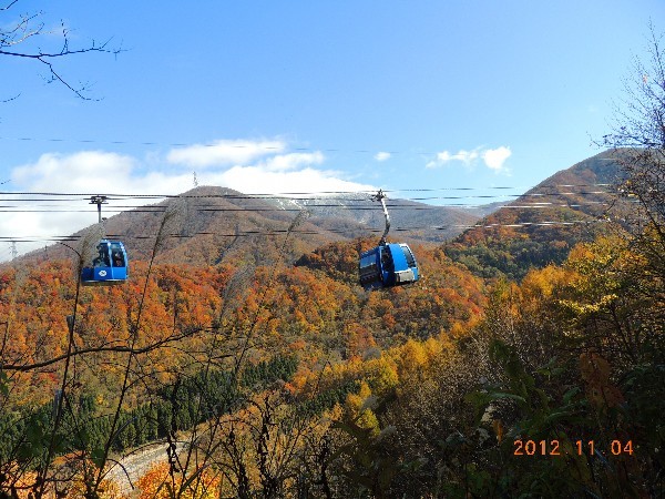 ドラゴンドラで紅葉散歩
