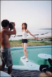 新山千春のロケ