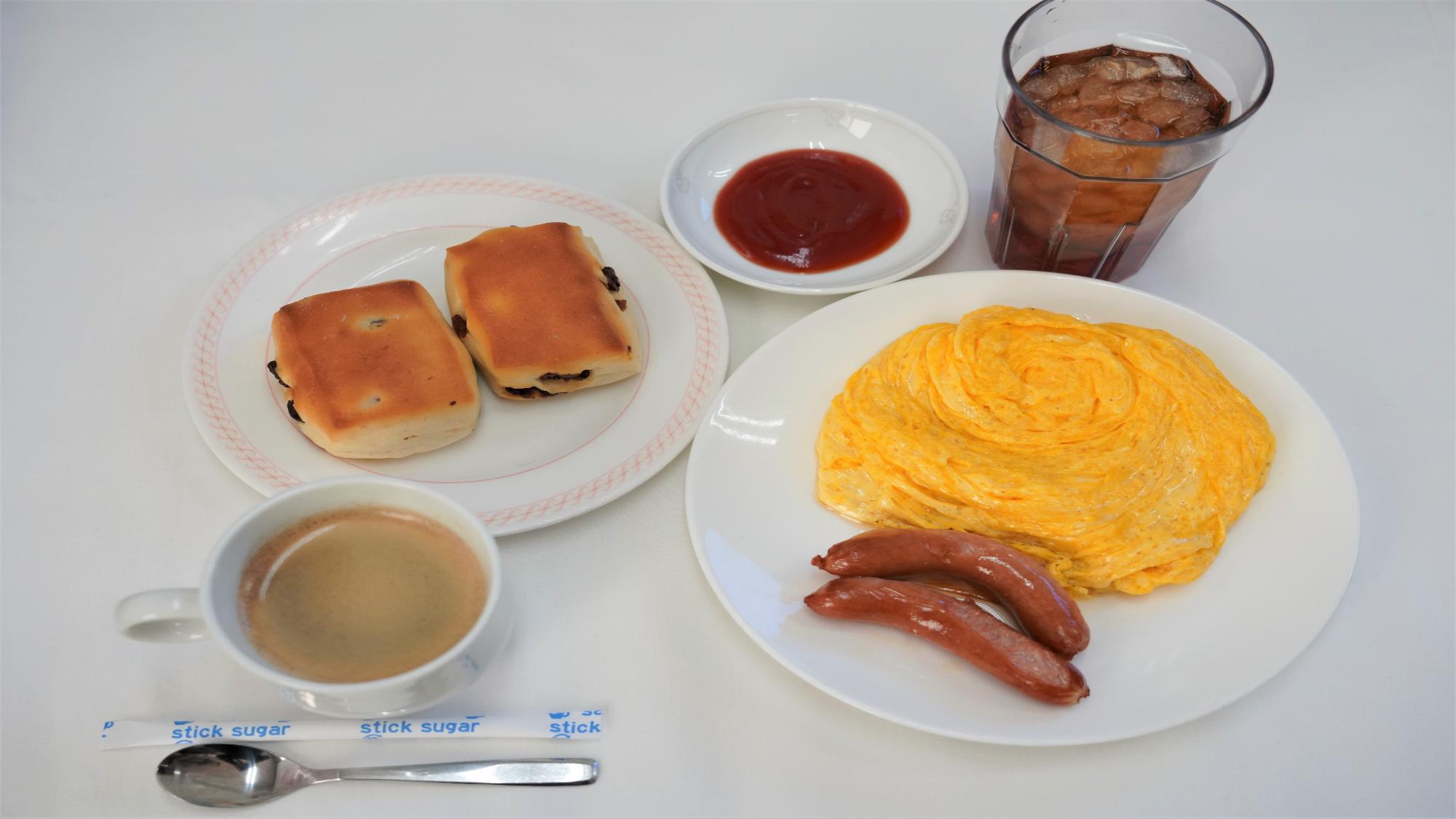 朝食例Dセット）洋朝食セット