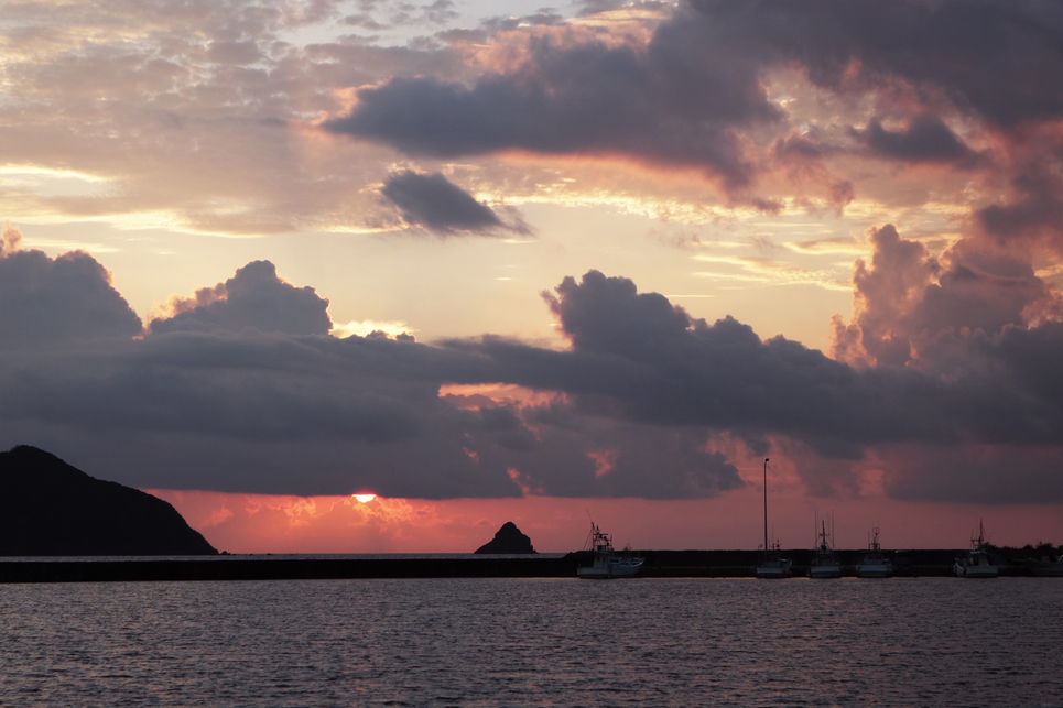 This photo about Funa-Gura (House with a View of Harbor and Sunset) shared on HyHotel.com