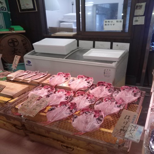沼津みなと新鮮館金目鯛ひもの