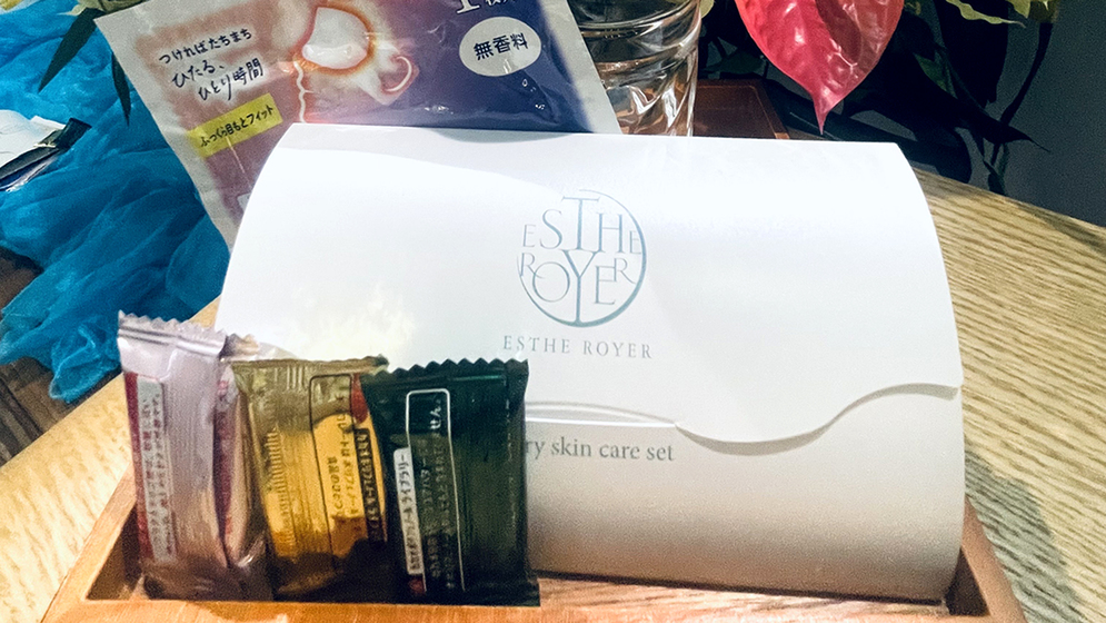 【レディースプレミアム】［朝食付き］スキンケア×おやつ×癒し時間。女性にお届けする「幸せの５大特典」