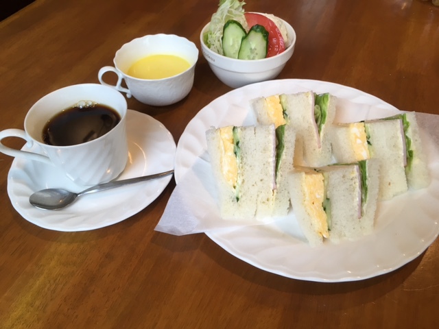サンドイッチの朝食（8月〜）