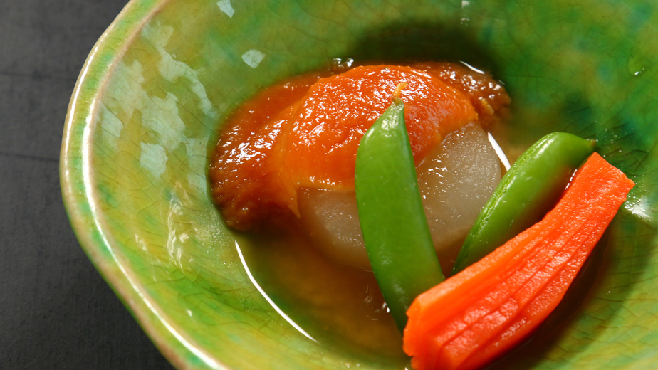 【夕食の一例】大根の柚子味噌