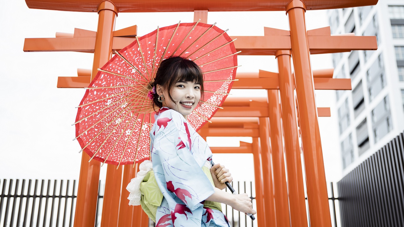 鳥居でたくさんの写真を撮りましょう