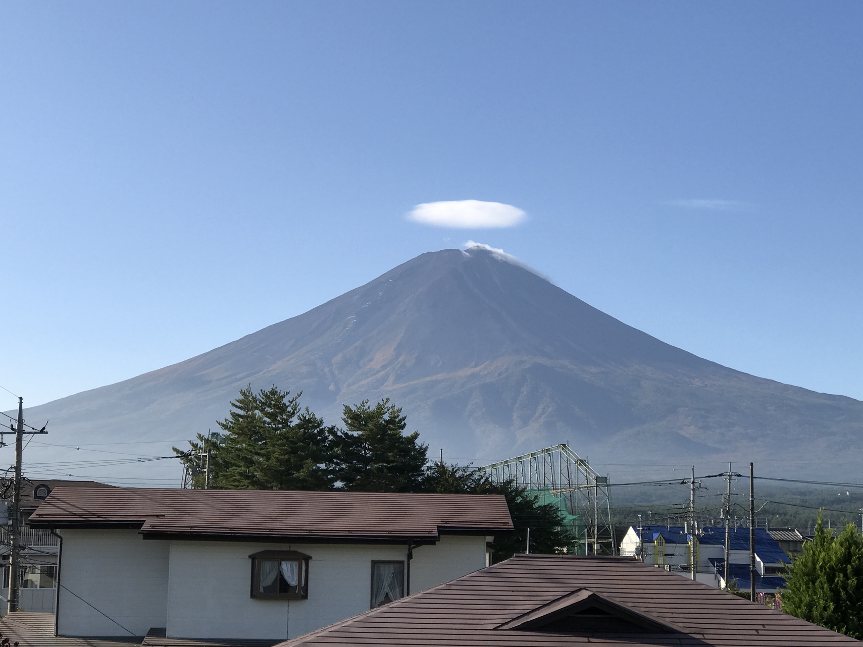 夏の富士山