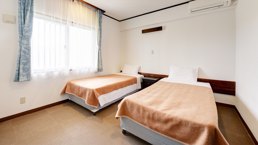 *【客室】（3LDK）ツインルーム×;3室で広々！各お部屋エアコン完備です！