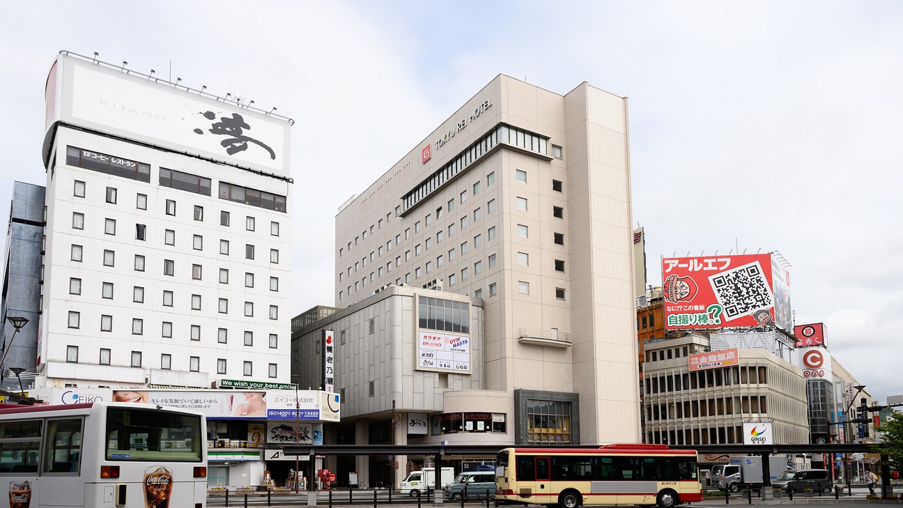 【ホテル外観】JR長野駅（善光寺口）より徒歩1分