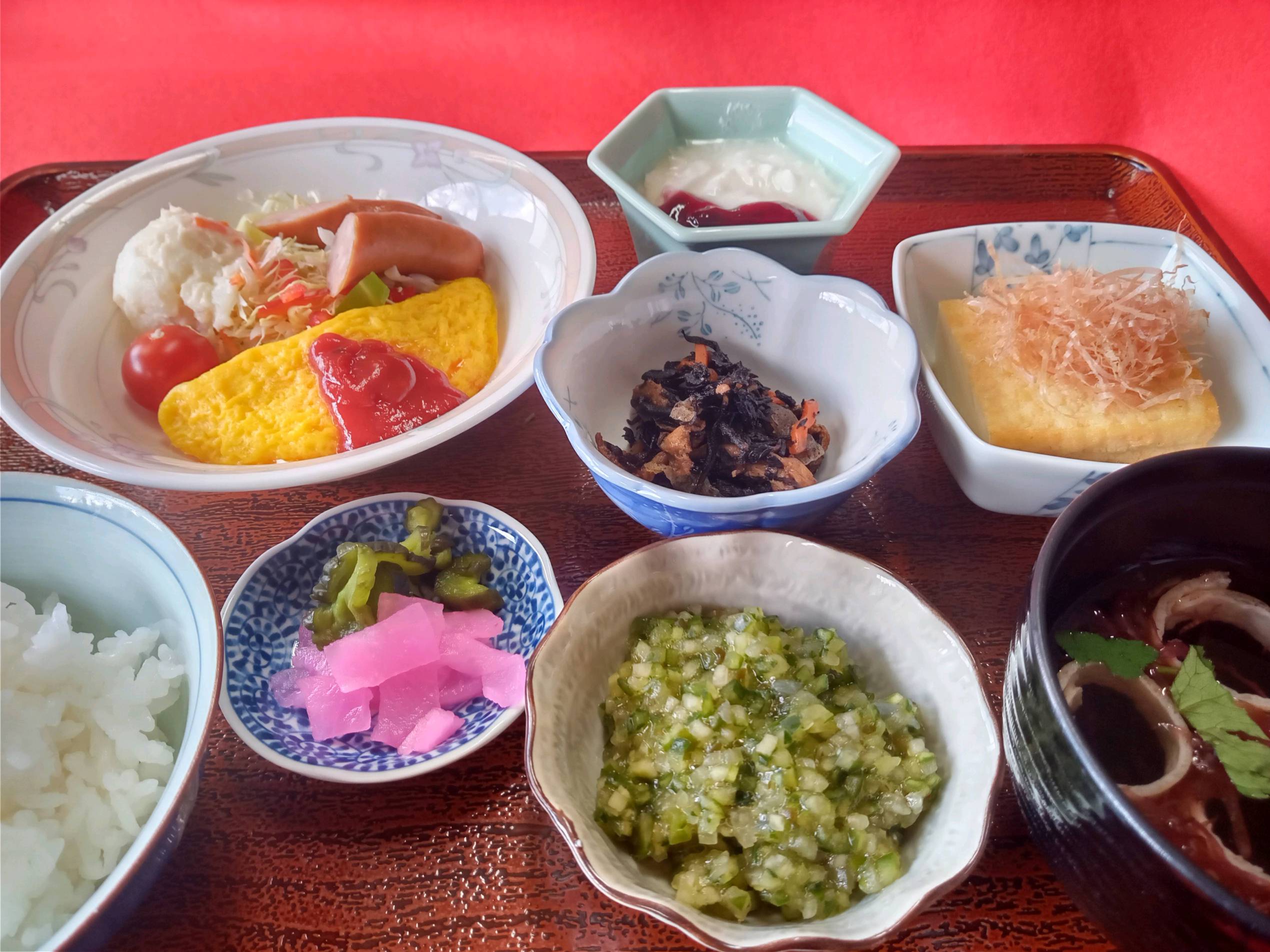 朝食一例