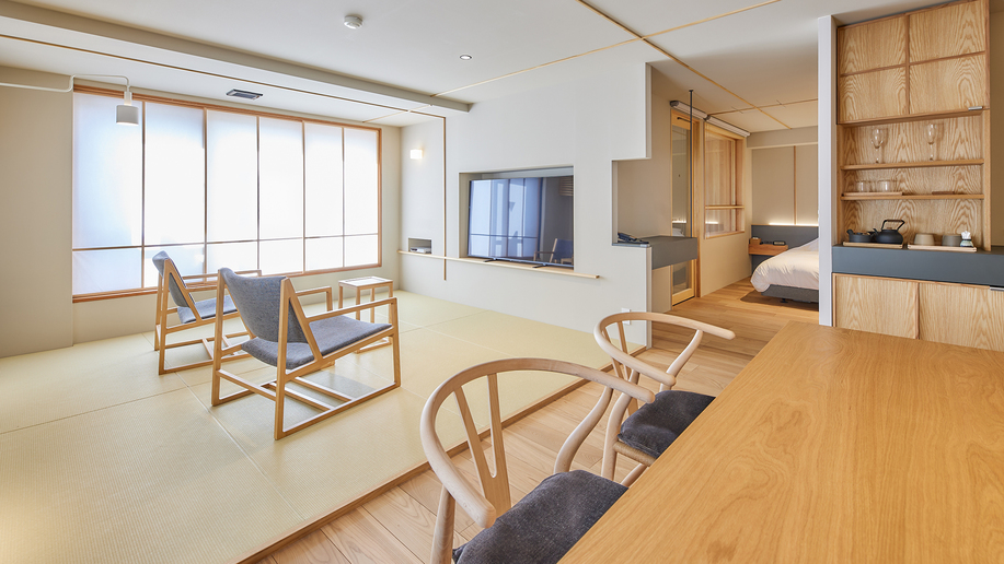 プレミアムスイート和洋室｜温泉付・46畳相当・2名〜4名様