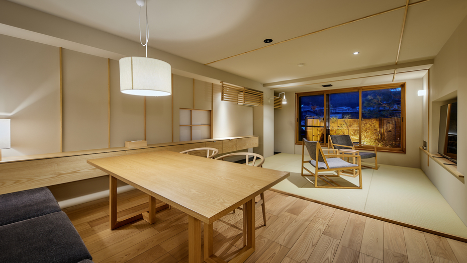 プレミアムスイート和洋室｜温泉付・46畳相当・2名〜4名様