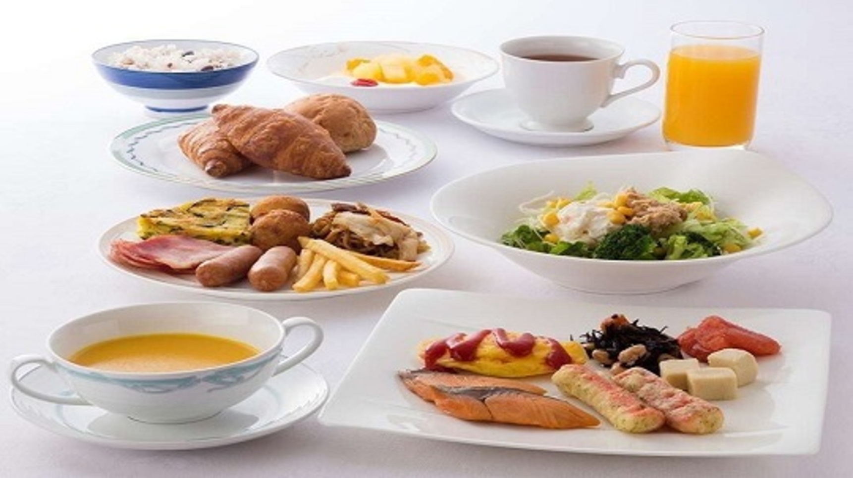 【朝食イメージ】朝食メニュー例