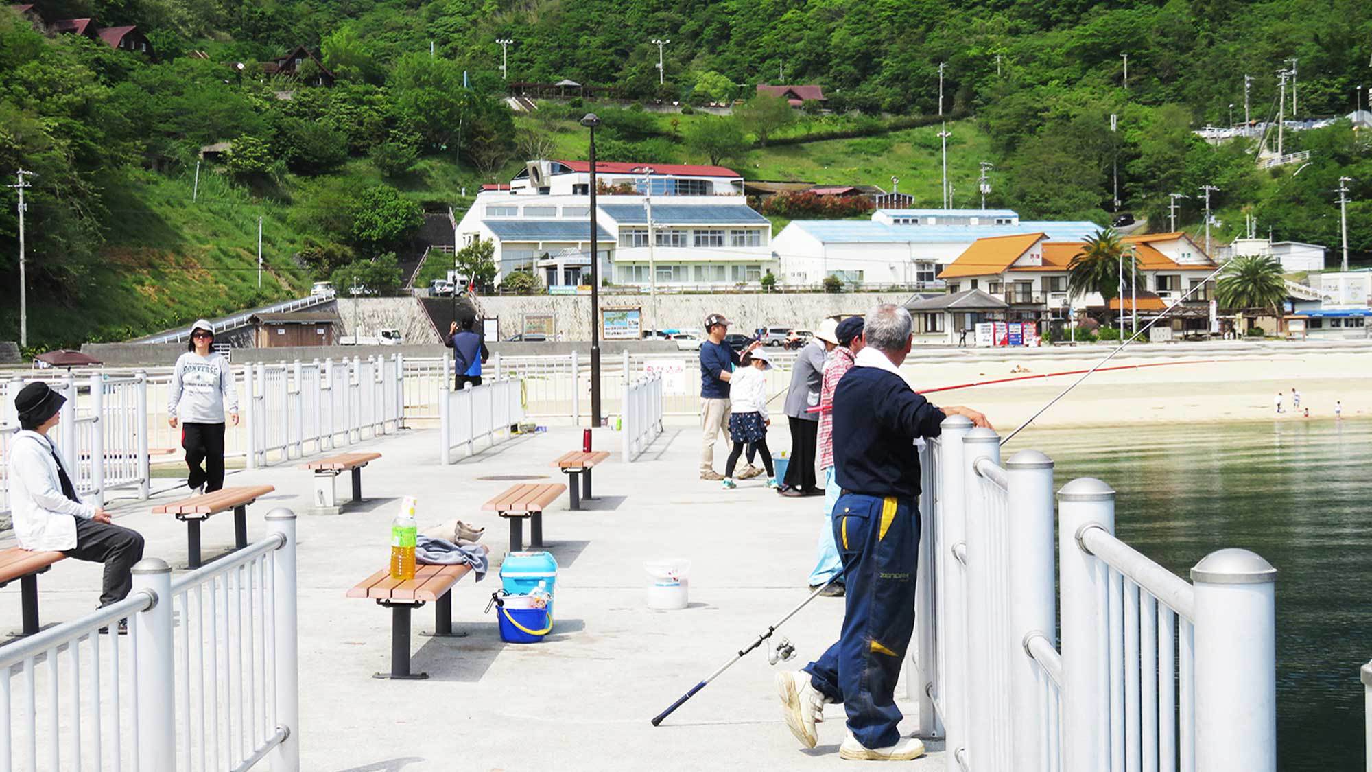 【周辺】魚釣りもできますよ♪