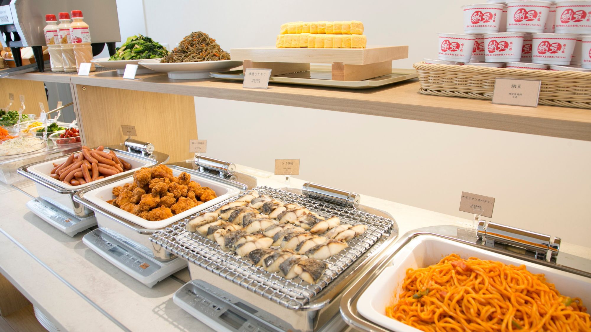 朝食ビュッフェ｜バラエティー豊かな和洋メニューをお楽しみください
