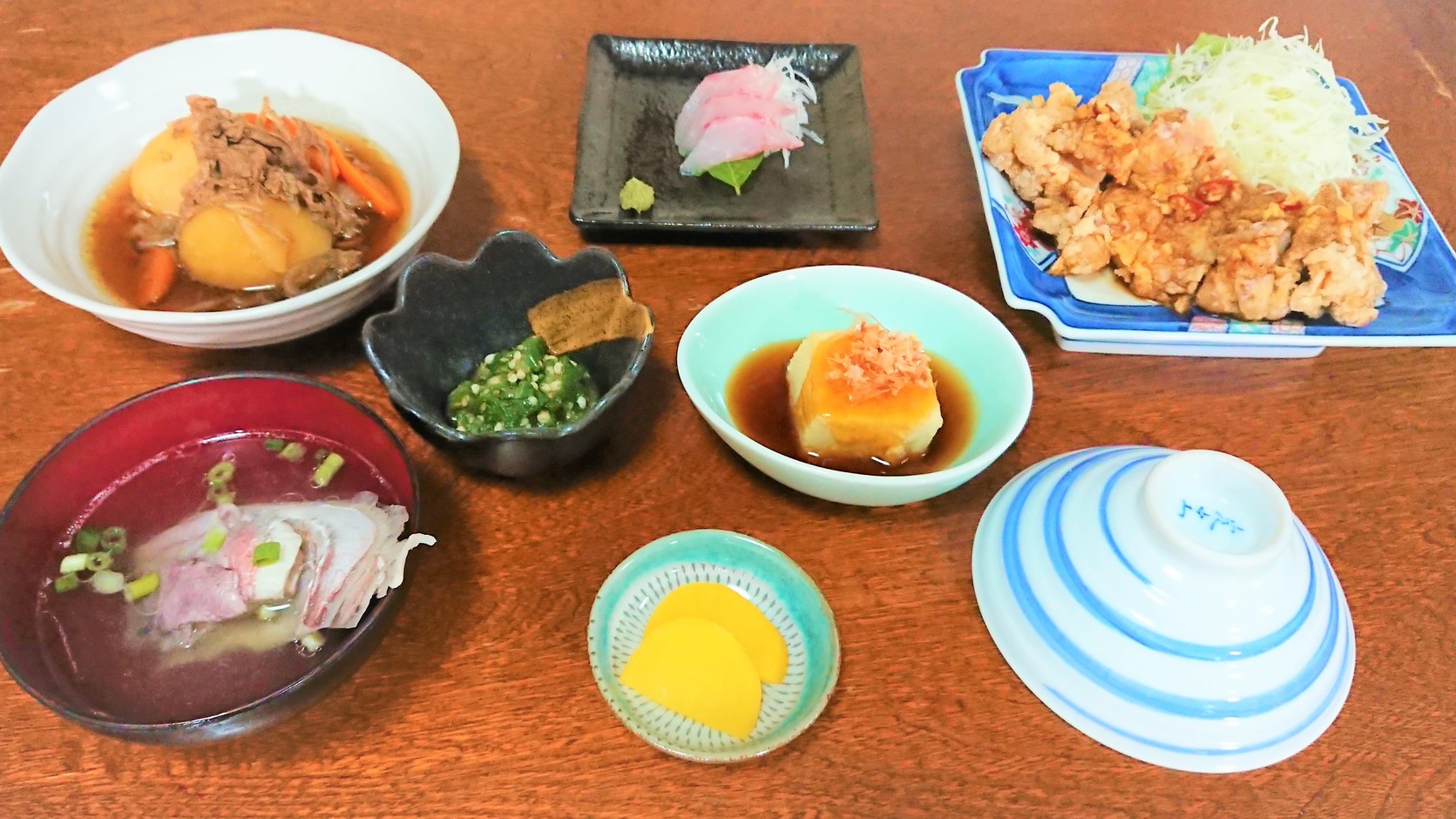 夕食の一例