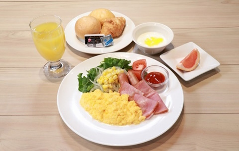 ご朝食洋定食（例）