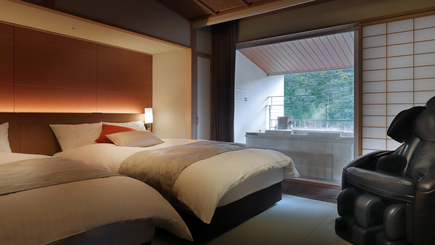 ロイヤルフロア露天風呂付き特別客室2903（和室・和ベッドルーム）