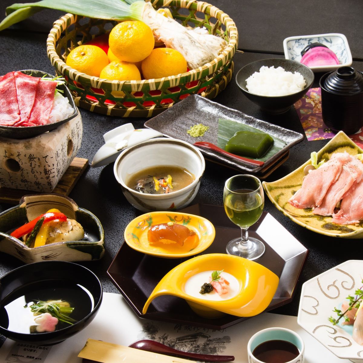 【料理】スタンダード会席イメージ（冬）